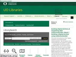 Sites similar to libweb.uoregon.edu