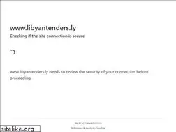 Sites similar to libyantenders.ly