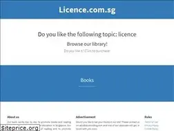 Sites similar to licence.com.sg