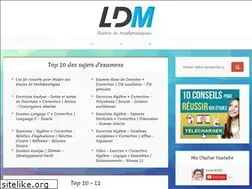 Sites similar to licencedemathematiques.com