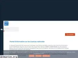 Sites similar to licencesnationales.fr