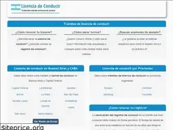 Sites similar to licencia-conducir.com.ar