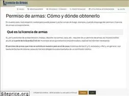 Sites similar to licenciadearmas.com.es