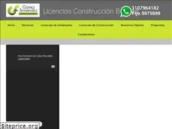 Sites similar to licenciasconstruccion.com