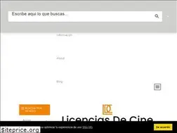 Sites similar to licenciasdecine.com