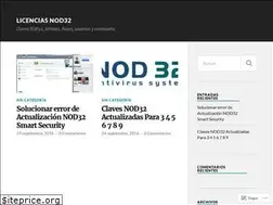 Sites similar to licenciasnod32.wordpress.com