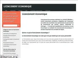 Sites similar to licenciementeconomique.com