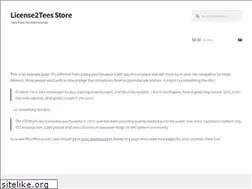 Sites similar to license2tees.com