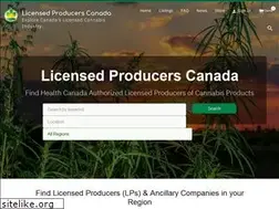 Sites similar to licensedproducerscanada.ca