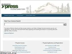 Sites similar to licenseinfo.oregon.gov