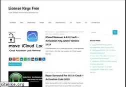 Sites similar to licensekeysfree.com