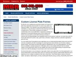 Sites similar to licenseplateframesdirect.com
