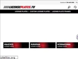 Sites similar to licenseplates.tv
