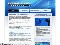 Sites similar to licenseplatesrecognition.com