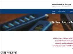 Sites similar to licensetocarry.com