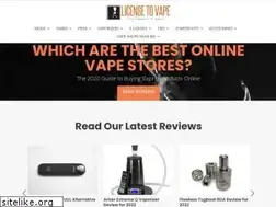 Sites similar to licensetovape.com
