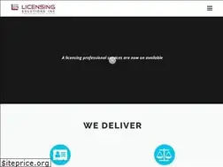 Sites similar to licensingsol.com