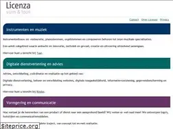 Sites similar to licenza.nl