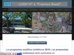 Sites similar to liceo6.weebly.com