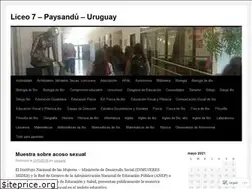Sites similar to liceo7paysandu.wordpress.com