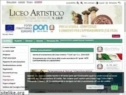 Sites similar to liceoartisticocalo.edu.it