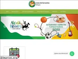 Sites similar to liceocervantes.edu.co