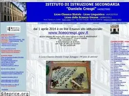 Sites similar to liceocrespi.it