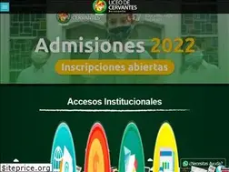 Sites similar to liceodecervantes.edu.co