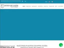 Sites similar to liceodeleon.edu.mx
