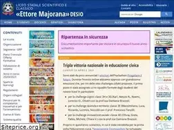 Sites similar to liceodesio.edu.it