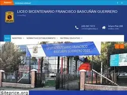 Sites similar to liceofbg.cl