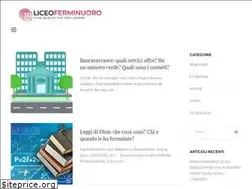 Sites similar to liceoferminuoro.it