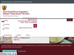 Sites similar to liceogiovio.edu.it