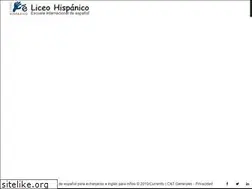 Sites similar to liceohispanico.net