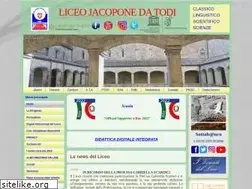 Sites similar to liceojacopone.it