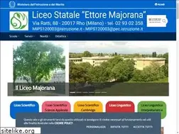Sites similar to liceomajoranarho.edu.it