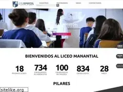 Sites similar to liceomanantial.edu.co