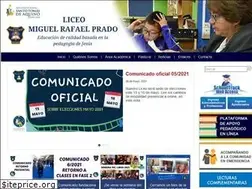 Sites similar to liceomiguelrafaelprado.cl