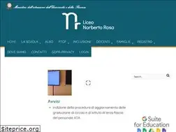 Sites similar to liceonorbertorosa.edu.it