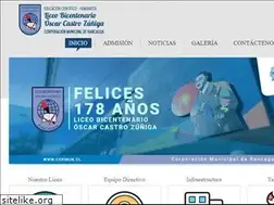 Sites similar to liceooscarcastro.cl