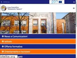 Sites similar to liceotassoni.edu.it