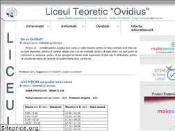 Sites similar to liceulovidius.ro