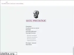 Sites similar to liceupsicologic.org