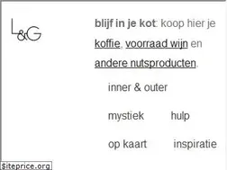 Sites similar to lichaamengeest.be