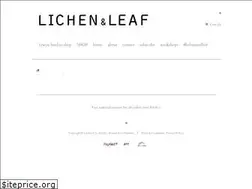Sites similar to lichenandleaf.com