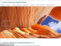 Sites similar to lichensclerosus-deutschland.de