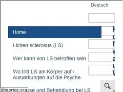Sites similar to lichensclerosus.ch