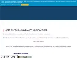 Sites similar to lichtderstilleradio.de