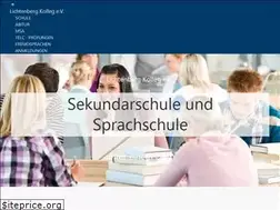 Sites similar to lichtenberg-kolleg.de