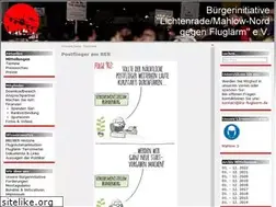 Sites similar to lichtenrade-gegen-fluglaerm.de